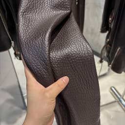 YOLOAgain Oversized Suede Leather Cropped Jacket Coat Women Drop-shoulder Dark Brown Genuine Leather Jacket Coat 2025 Autumn