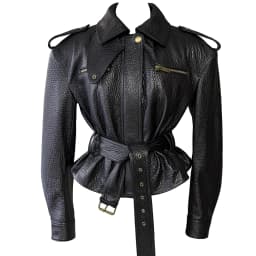 YOLOAgain Real Leather Jacket Coat Women With Belt Genuine Sheepskin Brown Leather Jacket Ladies