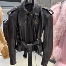 YOLOAgain Real Leather Jacket Coat Women With Belt Genuine Sheepskin Brown Leather Jacket Ladies