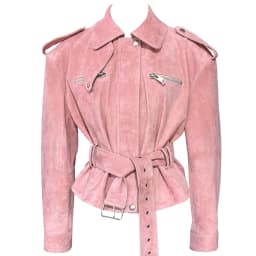 YOLOAgain Real Leather Jacket Coat Women With Belt Genuine Sheepskin Brown Leather Jacket Ladies