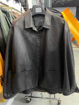 Women Spring Genuine Sheepskin Leather Autumn Fashion Classic Black Real Leather Jacket Oversize Loose Real Leather Coat