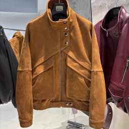 YOLOAgain Chocolate Brown Suede Jacket Women Real Leather Jacket Female