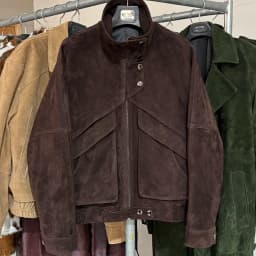 YOLOAgain Chocolate Brown Suede Jacket Women Real Leather Jacket Female