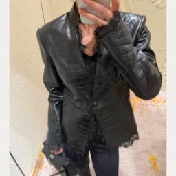 Natural Lambskin Leather Jacket for Women, 100% Genuine leather Sheepskin Leather Women Coat, Long Sleeves,H829