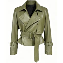 YOLOAgain Vintage Real Leather Jacket Women Genuine Sheepskin Leather Jacket Female