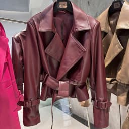 YOLOAgain Vintage Real Leather Jacket Women Genuine Sheepskin Leather Jacket Female