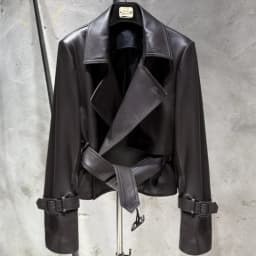 Ladies Blazer Leather Coat Office Lady Sheepskin Jackets Female Genuine Leather Outwear