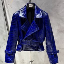 Ladies Blazer Leather Coat Office Lady Sheepskin Jackets Female Genuine Leather Outwear