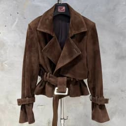 Ladies Blazer Leather Coat Office Lady Sheepskin Jackets Female Genuine Leather Outwear
