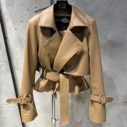Ladies Blazer Leather Coat Office Lady Sheepskin Jackets Female Genuine Leather Outwear