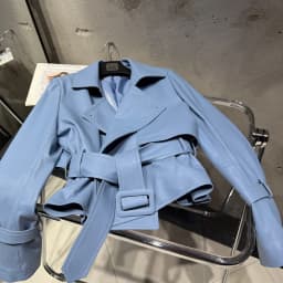 #S Women Suede Leather Jacket Ladies Casual Fashion Jacket 2025 New Coming Sheepskin Coat