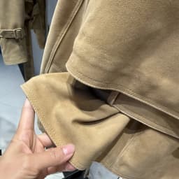 #S Women Suede Leather Jacket Ladies Casual Fashion Jacket 2025 New Coming Sheepskin Coat