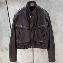 Suede Bomber Women Winter Genuine Sheep Leather Suede Coat with Big Pockets on the Body