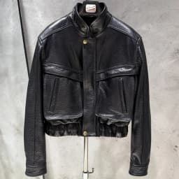 Suede Bomber Women Winter Genuine Sheep Leather Suede Coat with Big Pockets on the Body