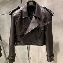 Female Leather Jacket Women Winter Genuine Sheep Leather Coat Wide Shoulder Paddad 23012