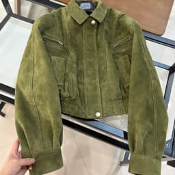 YOLOAgain 2025 Autumn Oversized Suede Jacket Women Real Leather Bomber Jacket Female