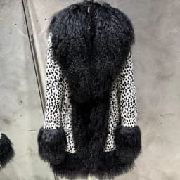 GO BALLISTIC YA Mongolia Sheep Fur Coat Women Real Leather Jacket Genuine Leather Coat