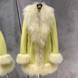 GO BALLISTIC YA Mongolia Sheep Fur Coat Women Real Leather Jacket Genuine Leather Coat