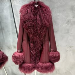 GO BALLISTIC YA Mongolia Sheep Fur Coat Women Real Leather Jacket Genuine Leather Coat