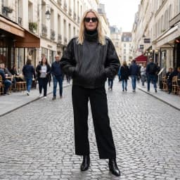 Fall 2025 Women's Casual Long Sleeve Stand Collar Faux Leather Jacket Versatile Outerwear Elegant Style Ladies' Short Coat