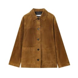 Women's Loose Long Sleeve Faux Leather Jacket Autumn New Arrival Versatile Outerwear Warmth Fashion Style Button Closure