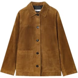 Women's Loose Long Sleeve Faux Leather Jacket Autumn New Arrival Versatile Outerwear Warmth Fashion Style Button Closure