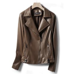 Spring 2026 Short Genuine Leather Jacket Women's Slim Fit Suit Collar Zipper Detailing Commute Style Sheep Skin Coat