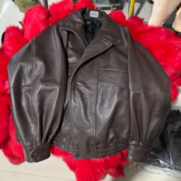 YOLOAgain Drop Shoulder Real Leather Jacket Women Genuine Sheepskin Jacket Coat