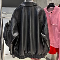 YOLOAgain Drop Shoulder Real Leather Jacket Women Genuine Sheepskin Jacket Coat