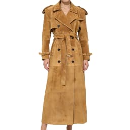 YOLOAgain 2025 Autumn 150cm Length Long Real Leather Trench Coat Women High Quality Genuine Leather Jacket Female Streetwear