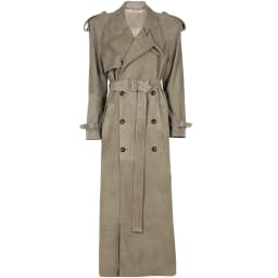 YOLOAgain 2025 Autumn 150cm Length Long Real Leather Trench Coat Women High Quality Genuine Leather Jacket Female Streetwear