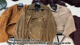 YOLOAgain Oversized Suede Jacket Women Genuine Sheepskin Black Grained Leather Jacket Coat