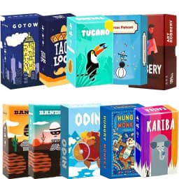 HOT Board Games Tucano | Kariba | Art Robbery | ODIN | GoTown | Bandido | Hungry Monkey | Circus Flohcati Fun Card Party Game 