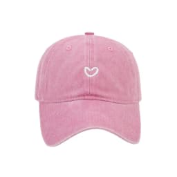 Washed Cotton Baseball Cap Women Men Soft Top Embroidered Love Retro Simple Summer Snapback Hats For Women Outdoor Dad Hat New