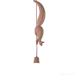 Hanglamp Squirrel Shape Nordic Resin animal Pendant Light LED Indoor decor Hanging Lamp For Dining Room Living Room Kids Room