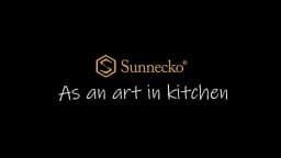 Sunnecko Professional Stainless Steel Kitchen Scissors Dishwasher Safe Heavy Duty Curved Blades Kitchen Shears Cutting Tools