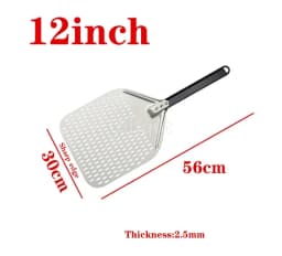 12 14 inch Pizza Shovel Peel Big long Aluminum With Long Handle Pastry Tools Peels Shovel Peel Paddle Pizza Cake Baking Tools