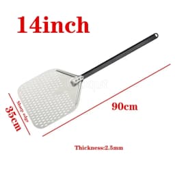 12 14 inch Pizza Shovel Peel Big long Aluminum With Long Handle Pastry Tools Peels Shovel Peel Paddle Pizza Cake Baking Tools
