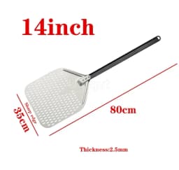 12 14 inch Pizza Shovel Peel Big long Aluminum With Long Handle Pastry Tools Peels Shovel Peel Paddle Pizza Cake Baking Tools
