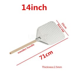 12 14 inch Pizza Shovel Peel Big long Aluminum With Long Handle Pastry Tools Peels Shovel Peel Paddle Pizza Cake Baking Tools