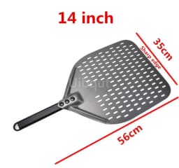 12 14 inch Pizza Shovel Peel Big long Aluminum With Long Handle Pastry Tools Peels Shovel Peel Paddle Pizza Cake Baking Tools