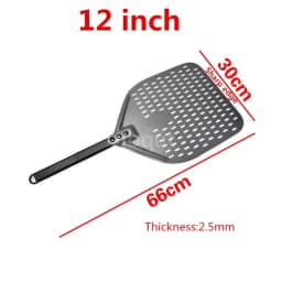 12 14 inch Pizza Shovel Peel Big long Aluminum With Long Handle Pastry Tools Peels Shovel Peel Paddle Pizza Cake Baking Tools