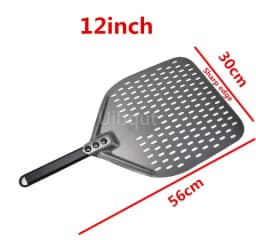 12 14 inch Pizza Shovel Peel Big long Aluminum With Long Handle Pastry Tools Peels Shovel Peel Paddle Pizza Cake Baking Tools