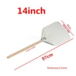 12 14 inch Pizza Shovel Peel Big long Aluminum With Long Handle Pastry Tools Peels Shovel Peel Paddle Pizza Cake Baking Tools