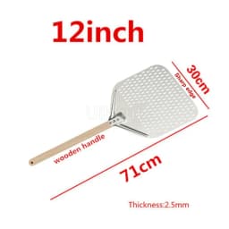 12 14 inch Pizza Shovel Peel Big long Aluminum With Long Handle Pastry Tools Peels Shovel Peel Paddle Pizza Cake Baking Tools