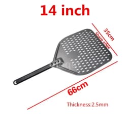 12 14 inch Pizza Shovel Peel Big long Aluminum With Long Handle Pastry Tools Peels Shovel Peel Paddle Pizza Cake Baking Tools