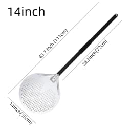 Big Pizza Peel Shovel Oven Paddle Accessories for Pizza Slide Turning Peel Kitchen Bread Maker Baking Oven Gadgets Pizza Tool