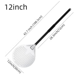 Big Pizza Peel Shovel Oven Paddle Accessories for Pizza Slide Turning Peel Kitchen Bread Maker Baking Oven Gadgets Pizza Tool