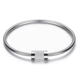 Stainless Steel Magnetic Clasp Bracelet Fashion Jewelry Crystal Rhinestone Charm Leather Wrap Bracelets For Women