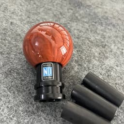 JDM universal Aluminum Alloy Wood Grain Color Gear Shifter Knob Car All Aluminum Gear Lever